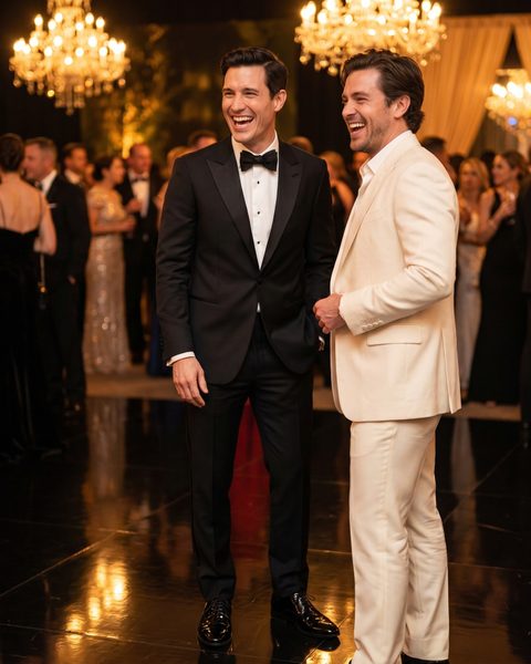 Black Tie Night dating-photo look