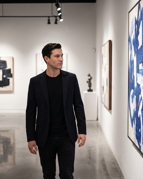 Art Gallery dating-photo look